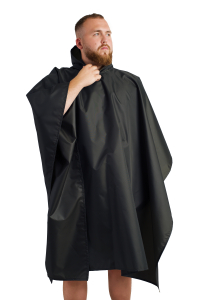 Дощовик пончо owersize Майстерня Онищенко чорний