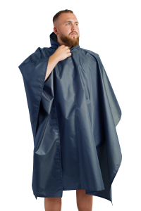 Дощовик пончо owersize Майстерня Онищенко синій