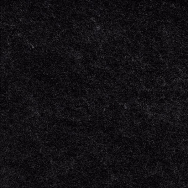 Штучна повсть чорна з клейовим шаром Майстерня Онищенко 2 мм 330 г/м2