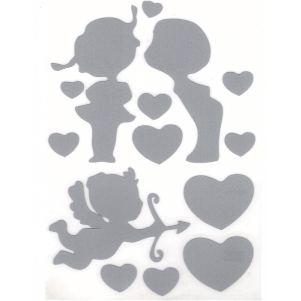 Термонаклейка светоотражающая Амур