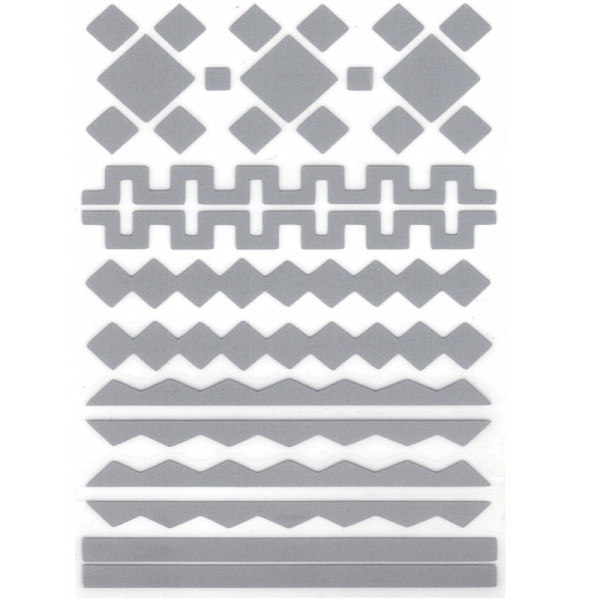 Термонаклейка світловідбивна Геометрія