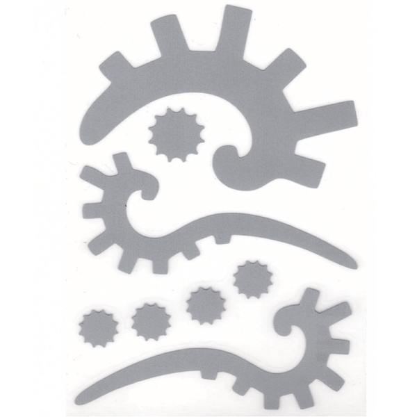 Термонаклейка світловідбивна Фігури-2